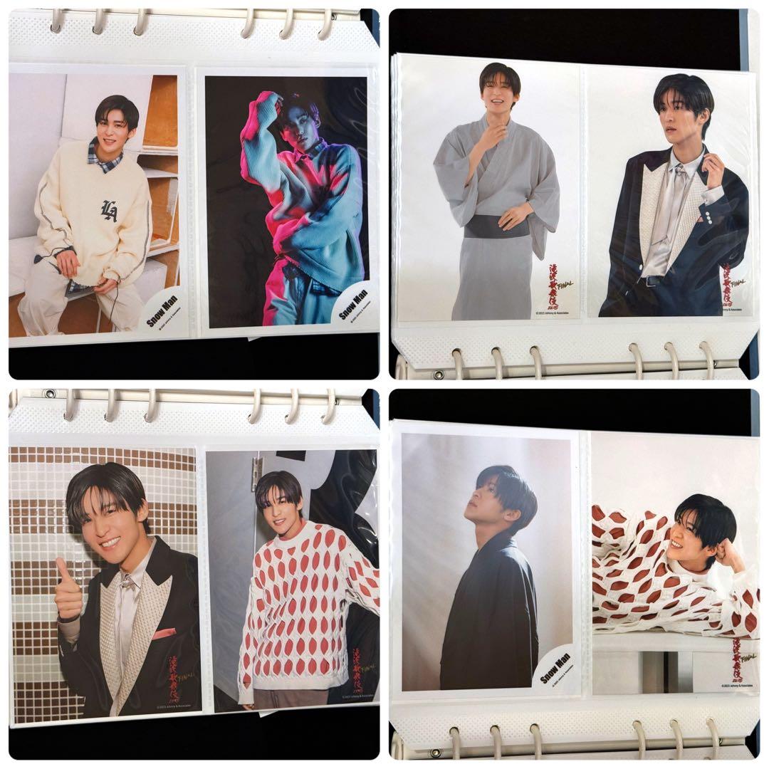 ま*ろ様 [超美品]Man目黒蓮 公式写真80枚+公式アルバムまとめ売り