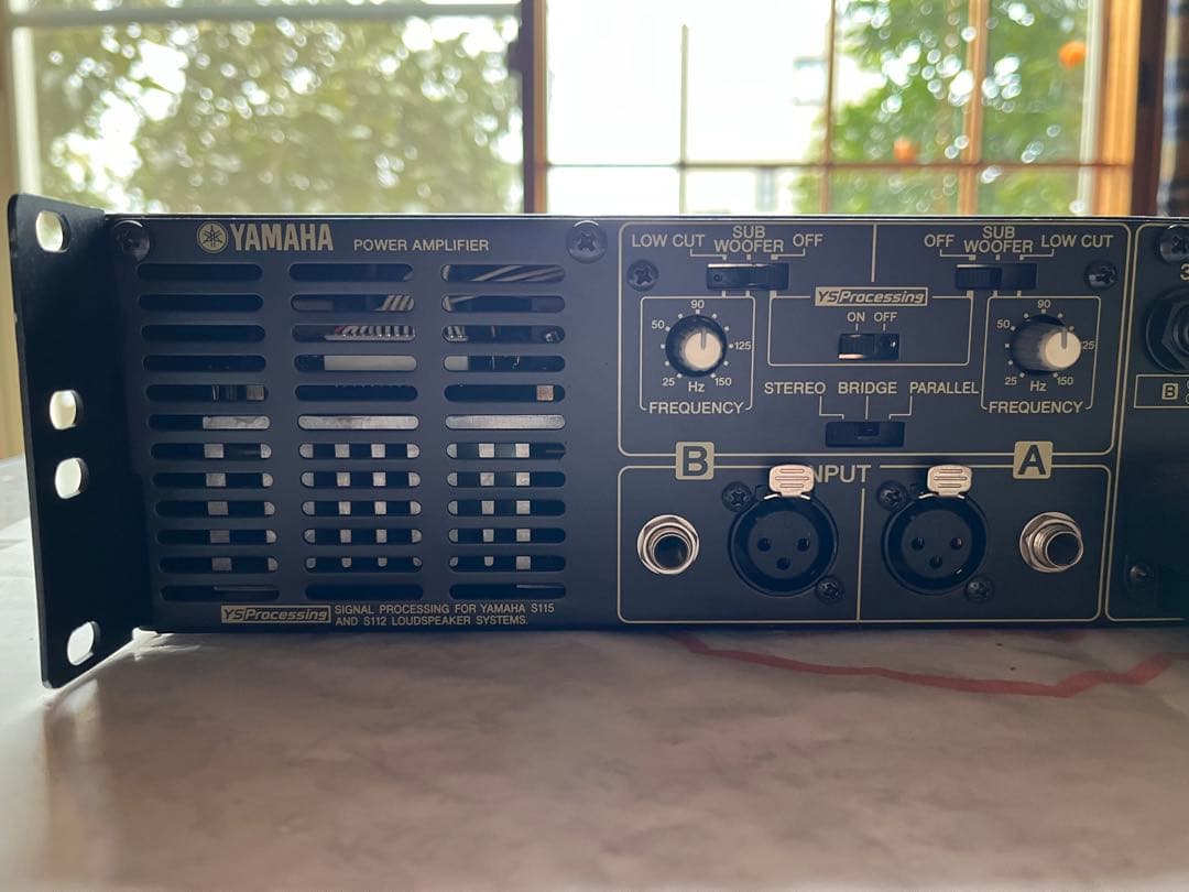 YAMAHA P3500S パワーアンプ　説明書有り