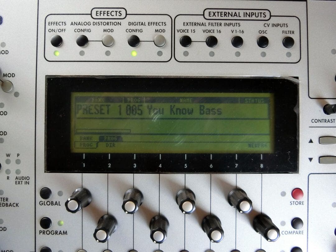 【ジャンク】Alesis Andromeda A6 アナログ16ポリ