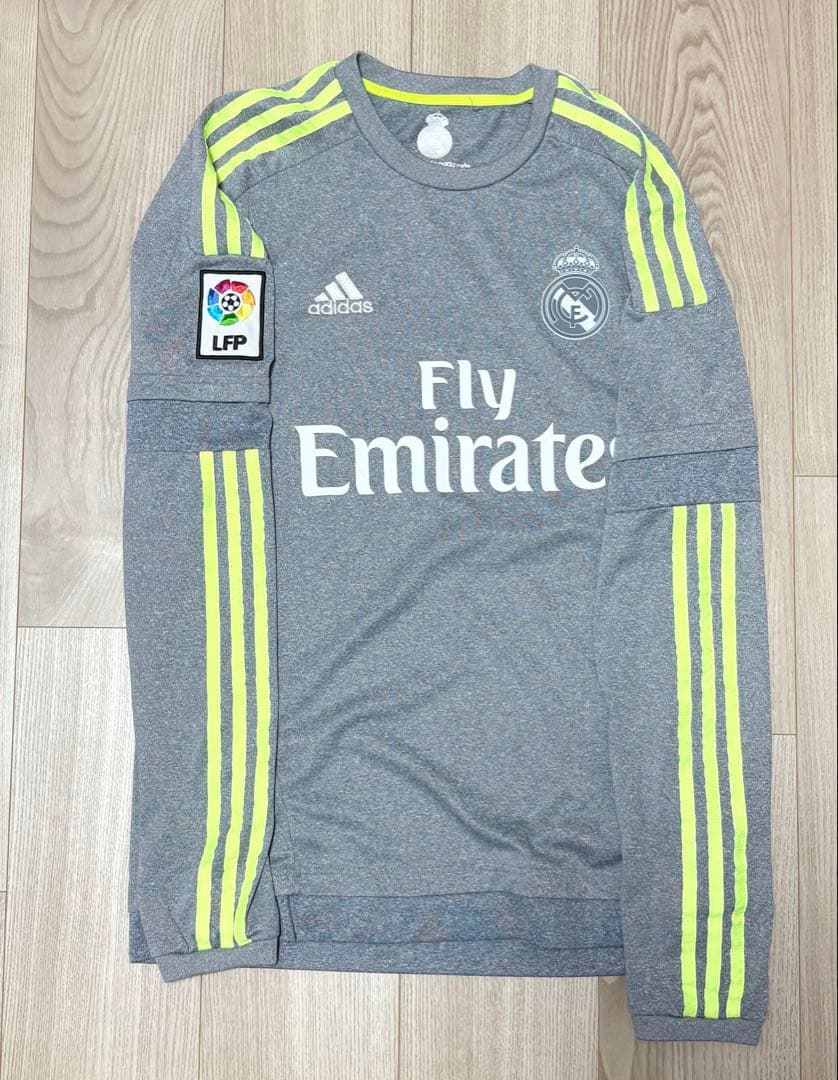 【長袖正規品】レアルマドリード 2015/16 ロナウド アウェイユニフォーム