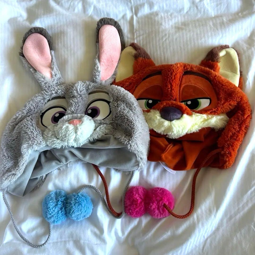 東京ディズニーシー ファンキャップ ズートピア　ジュディ ニック セット