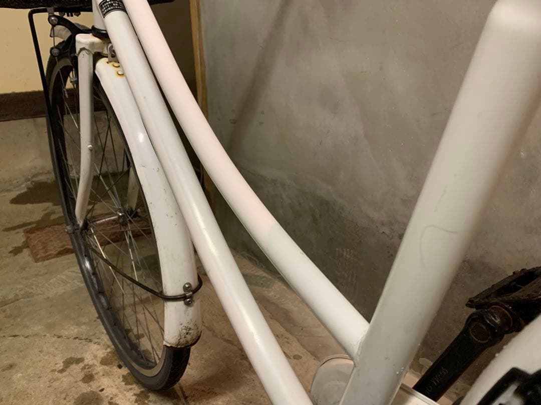 26インチ　シティサイクル 前面バスケット付き　【安心の整備付き】