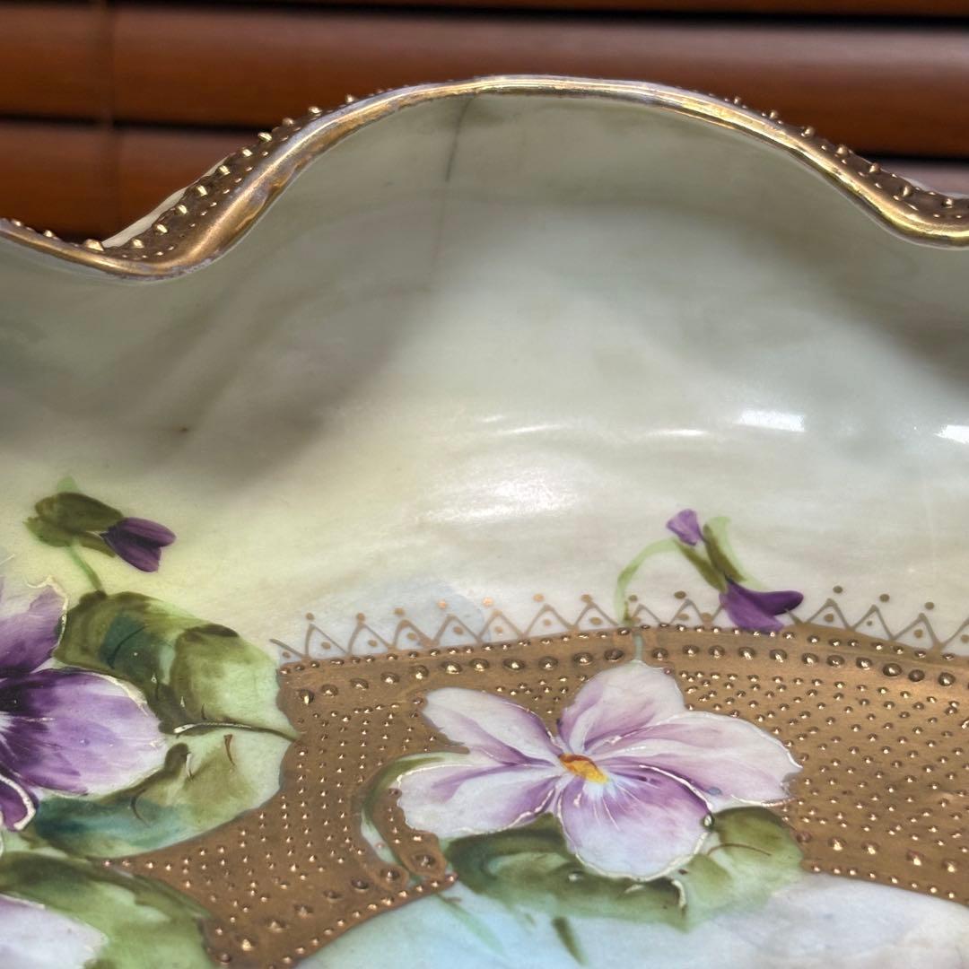 金彩アンティークマイセン　可愛いお皿