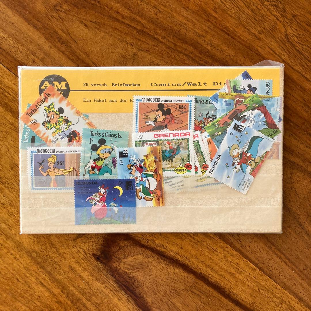 未開封　ディズニー　海外/外国切手　アンティーク　３セット　Disney