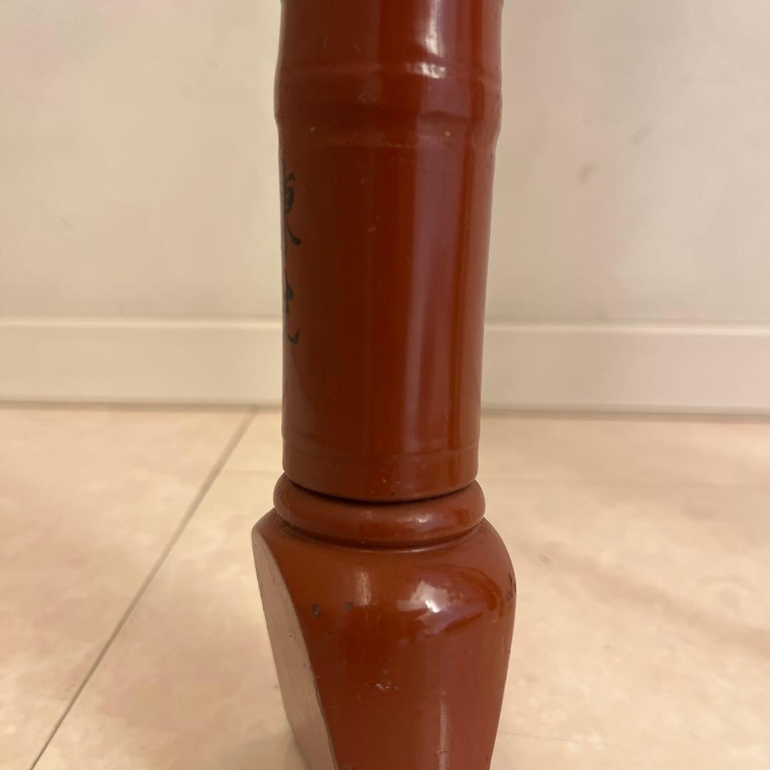 石鯛和竿　東光作　総塗り４本継ぎ竹竿　石鯛竿