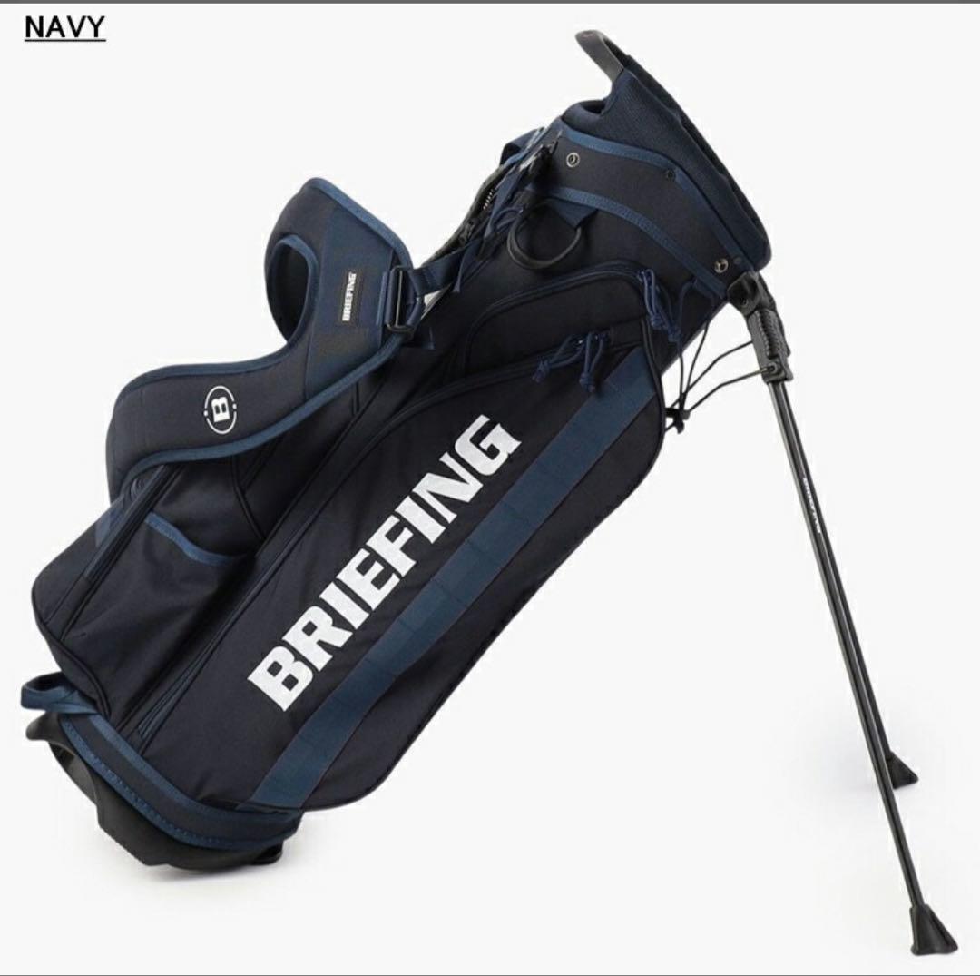 ブリーフィング ゴルフ キャディバッグ スタンドBRG253D03 ネイビー