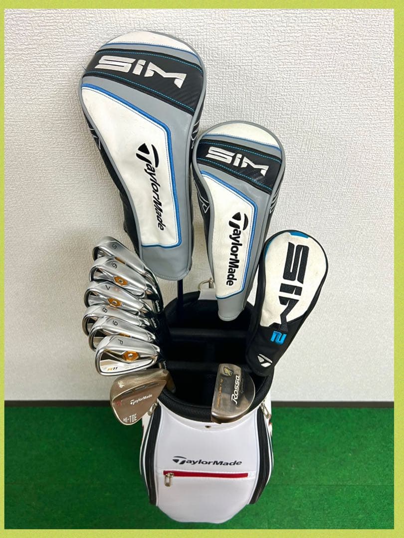 大人気シリーズ！テーラーメイド SIM MAX ゴルフセット ★新品バッグ付き★