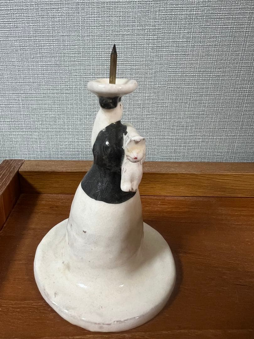 にしおゆきさん　キャンドルスタンド