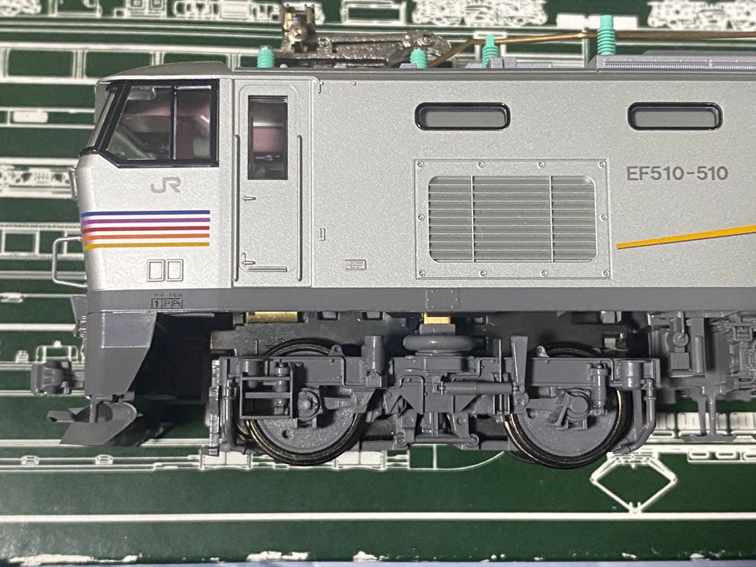 [説明文必読] kato HOゲージ　1-312 EF510 カシオペア色