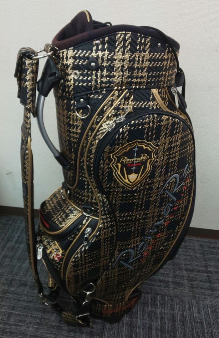 おとく物RomaRo プレミアムキャディバック ブラック/シルバー