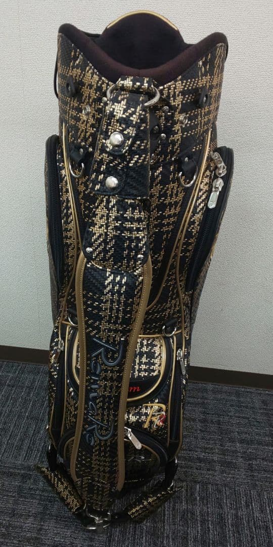 おとく物RomaRo プレミアムキャディバック ブラック/シルバー