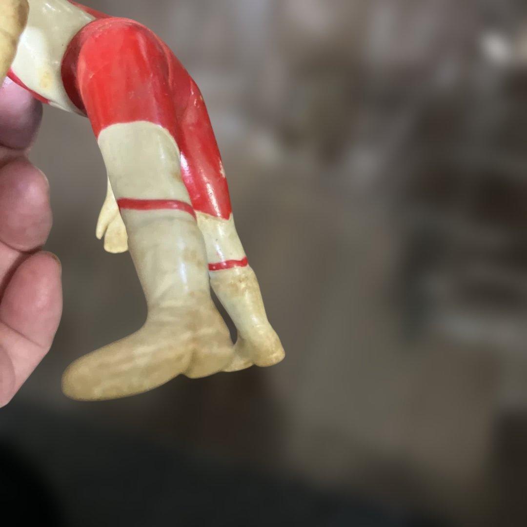 ブルマアク★ウルトラマン　ソフビ★凜々しい顔★全域可動可★劣化あるも光沢有