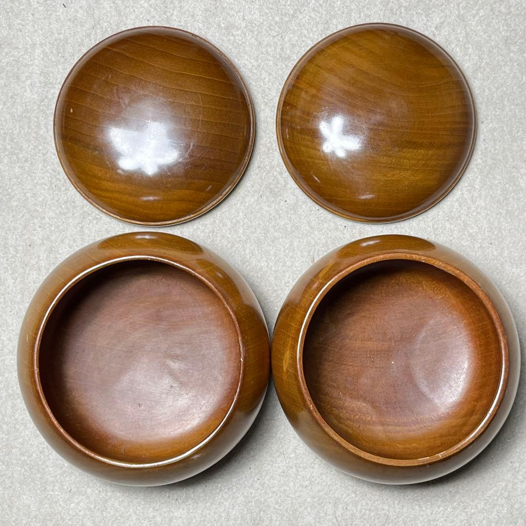 蛤碁石 32号 碁笥 碁石