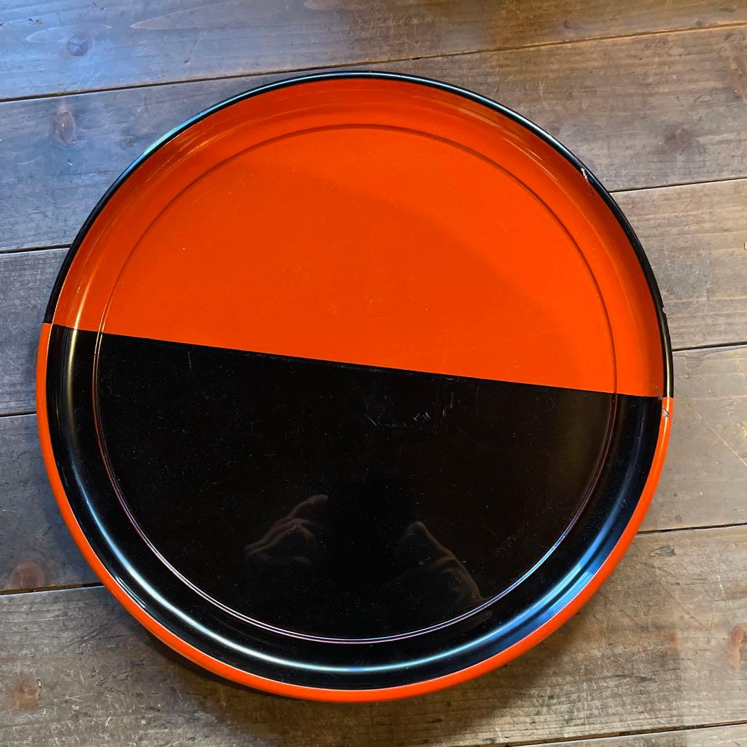 漆　肩身替わり　盆