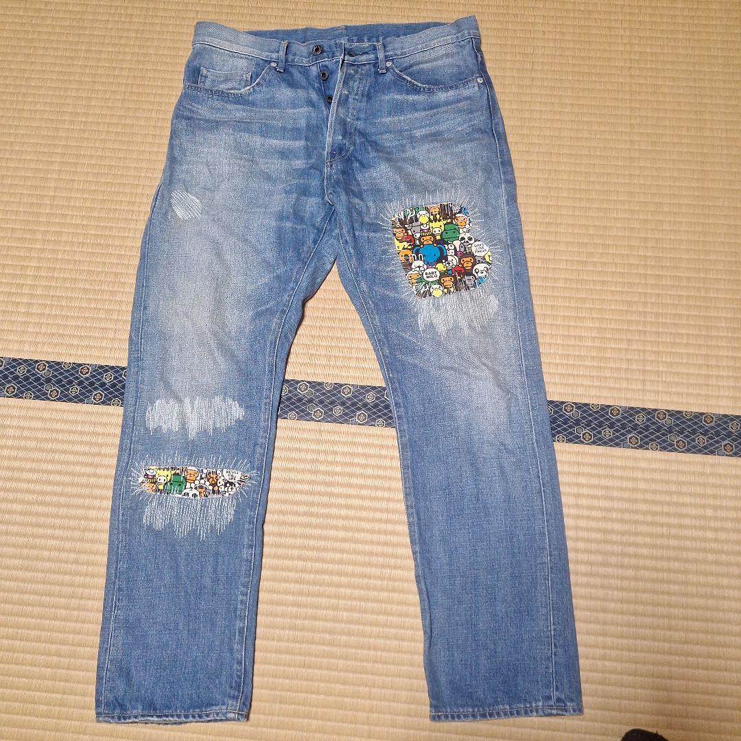 A BATHING APE　デニム　マイロサファリ　美品