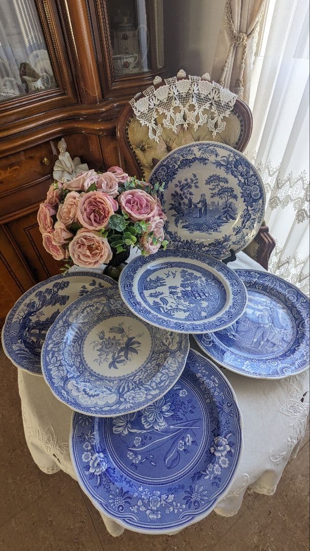 お値下げ！スポード ブルールームコレクション　26.5cm 　6枚セット　大皿