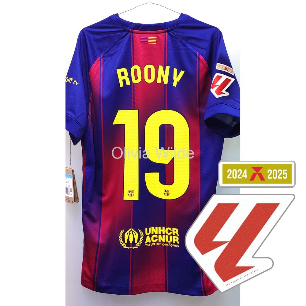[正規品] FCバルセロナ ユニフォーム 25-26 #19 ROONY