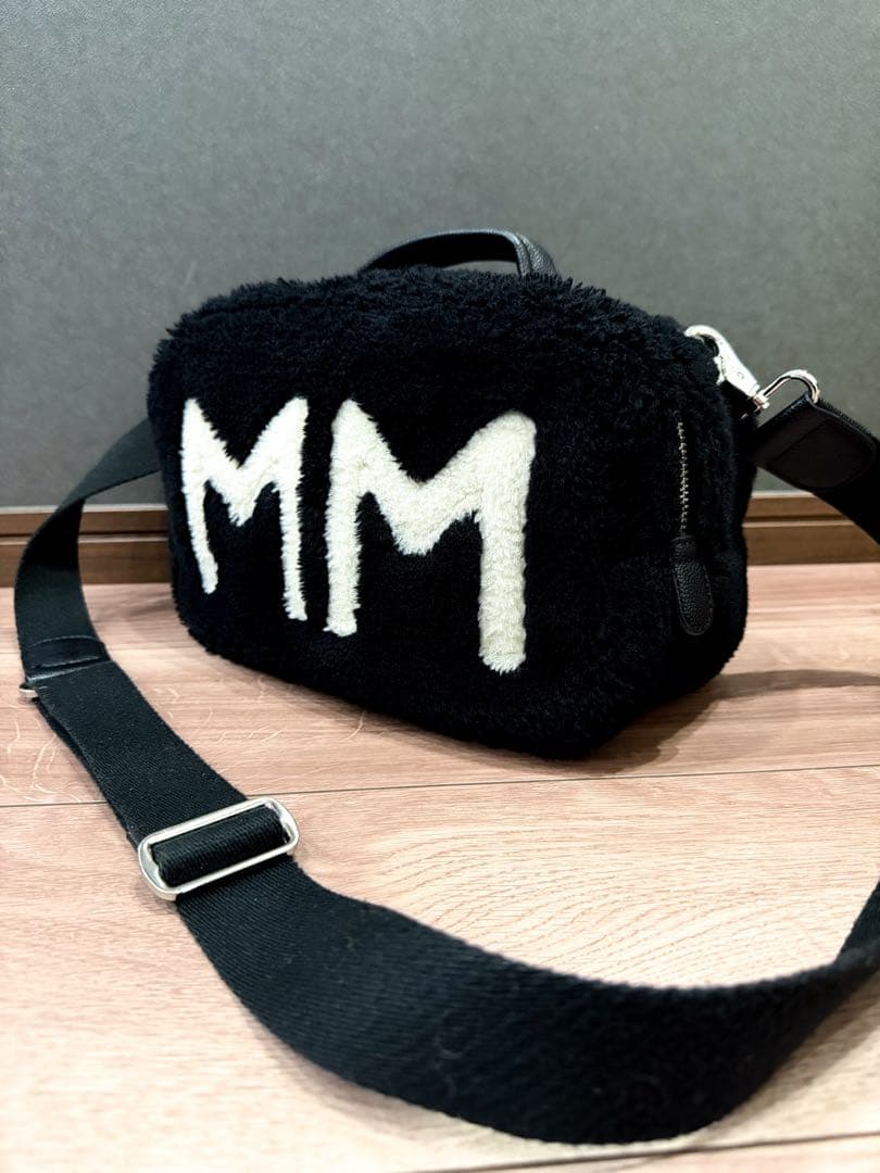 muta MARINE ボア ポーチバッグ