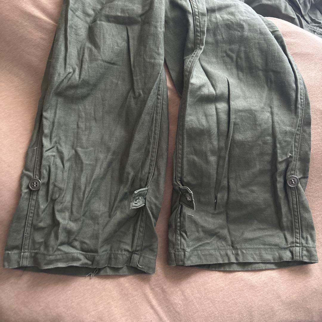 希少 U.S ARMY ヴィンテージ OG-107 カバーオール つなぎ 米軍