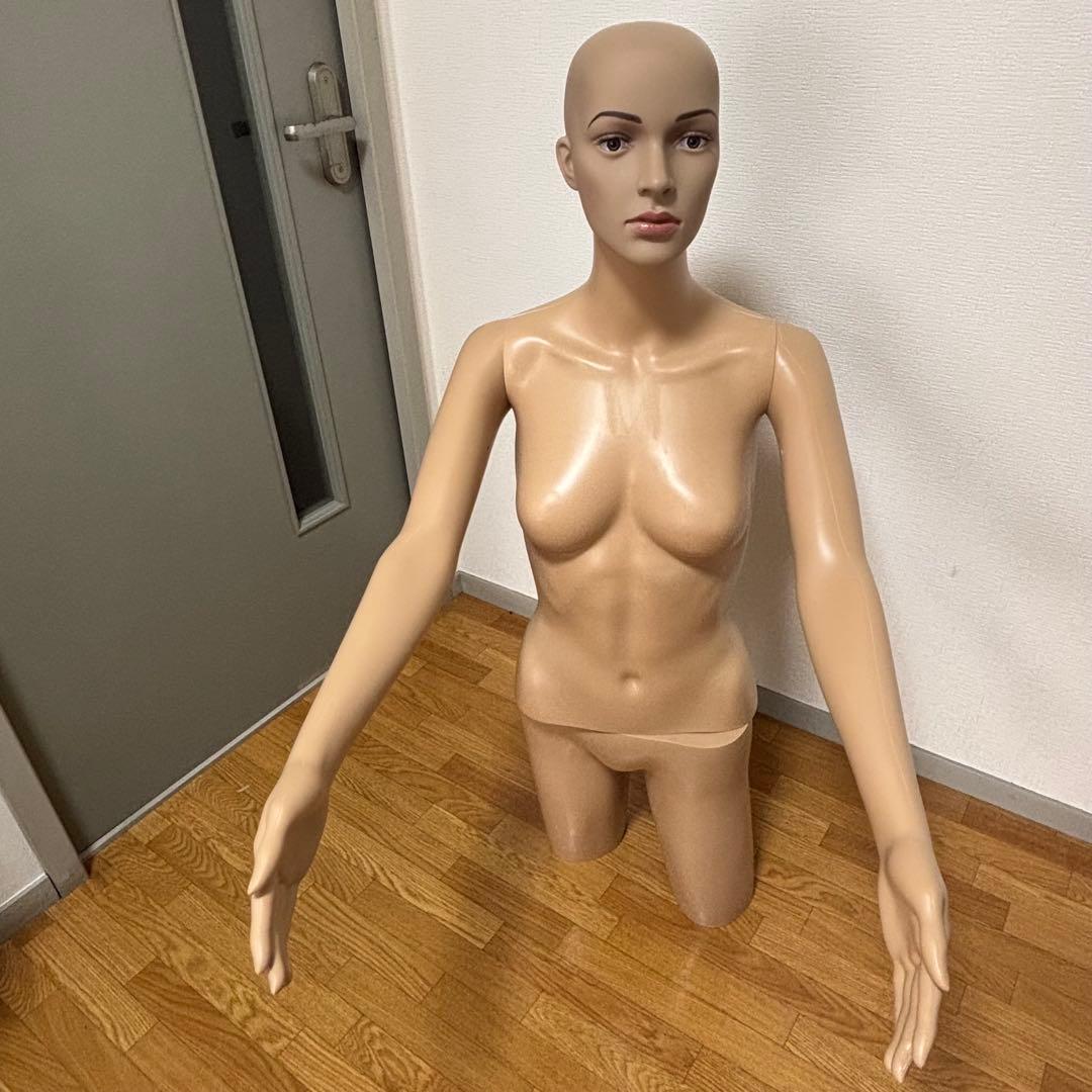 マネキン 女性 レディース 全身 軽量 トルソー 洋裁 ディスプレイ 可動