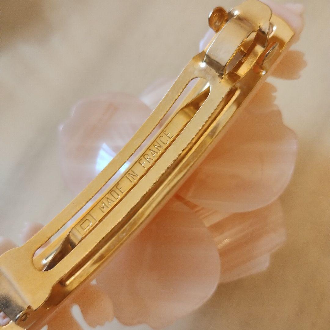 kaokao アレクサンドルドゥパリ 薔薇バレッタ＆高級レッキス薔薇ファー