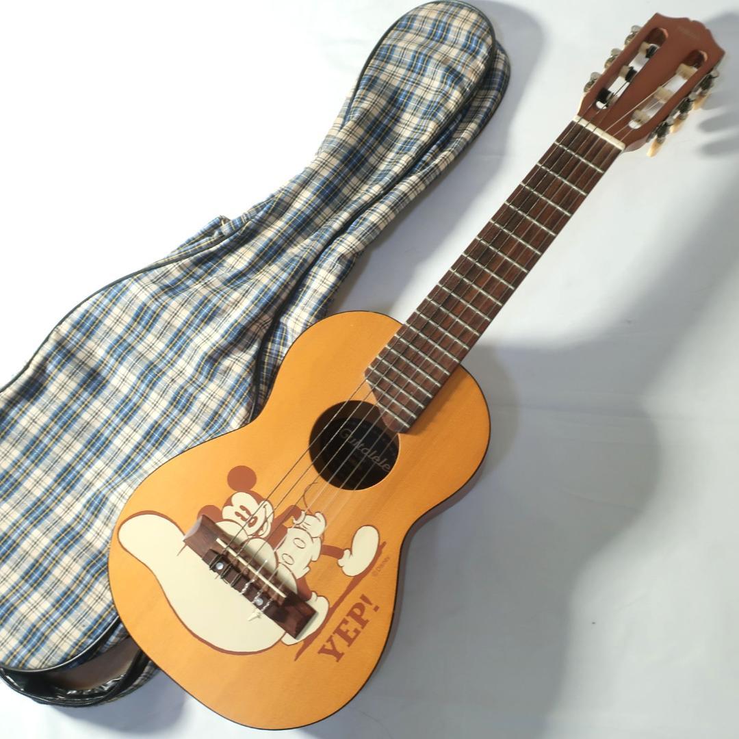 YAMAHA GL-1DM ギタレレ ケース付 ディズニー ミッキー コラボ楽器
