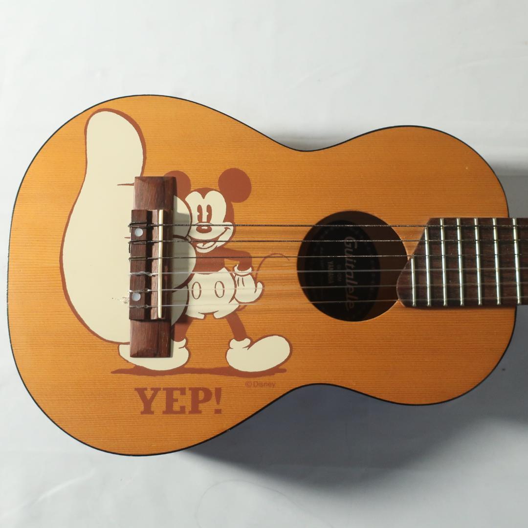 YAMAHA GL-1DM ギタレレ ケース付 ディズニー ミッキー コラボ楽器