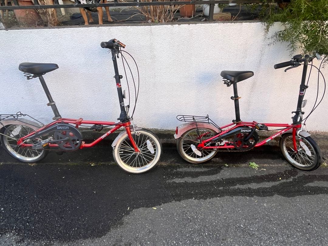 オールドダホンDAHON 1990年頃　ジャンク　2台　取説あり