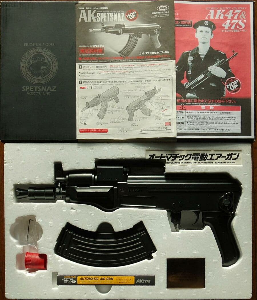東京マルイ AK-SPETSNAZ サイトマウント付き 限定絶版品