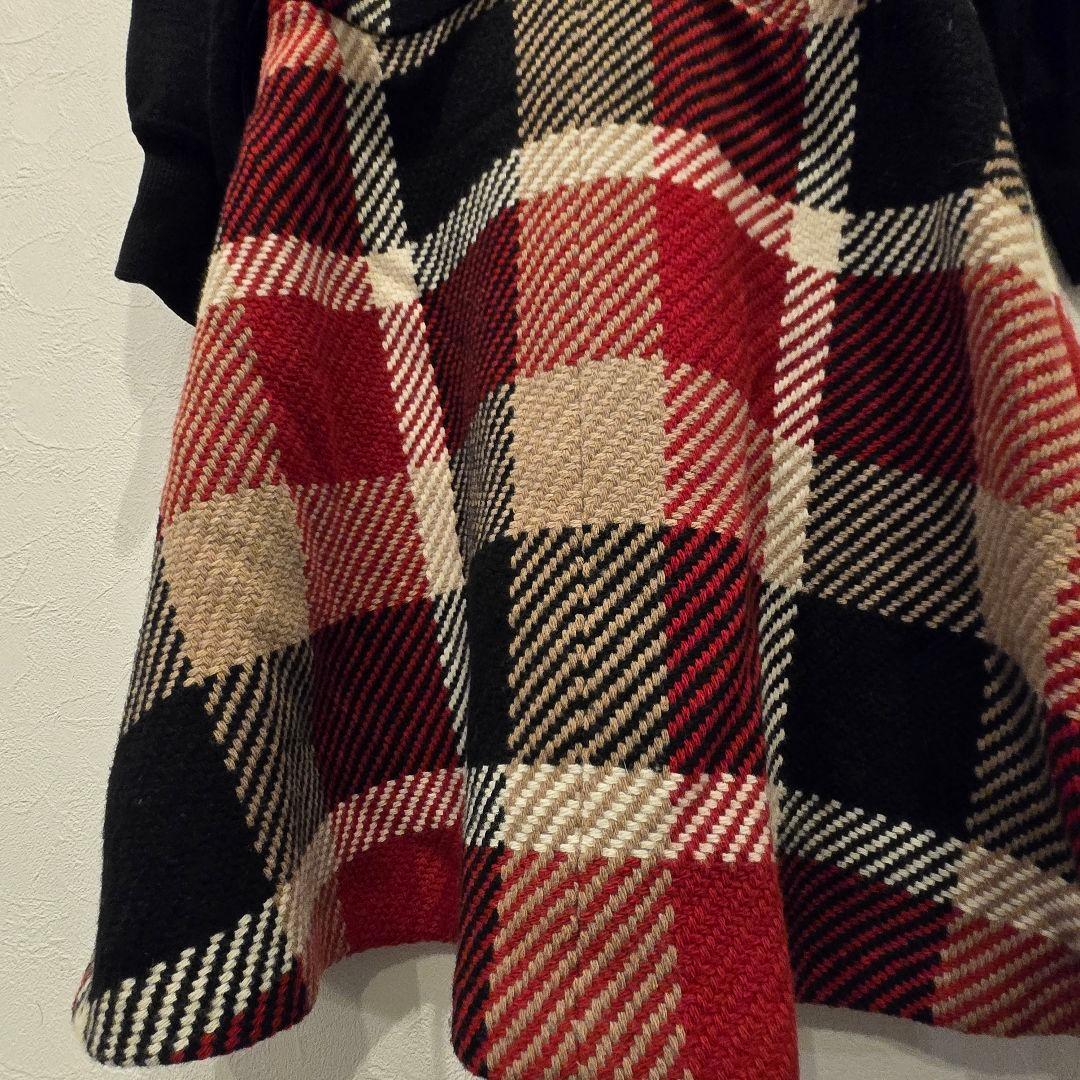 本田翼着用 完売品 BLUE LABEL　ドッキングワンピース　チェック　希少