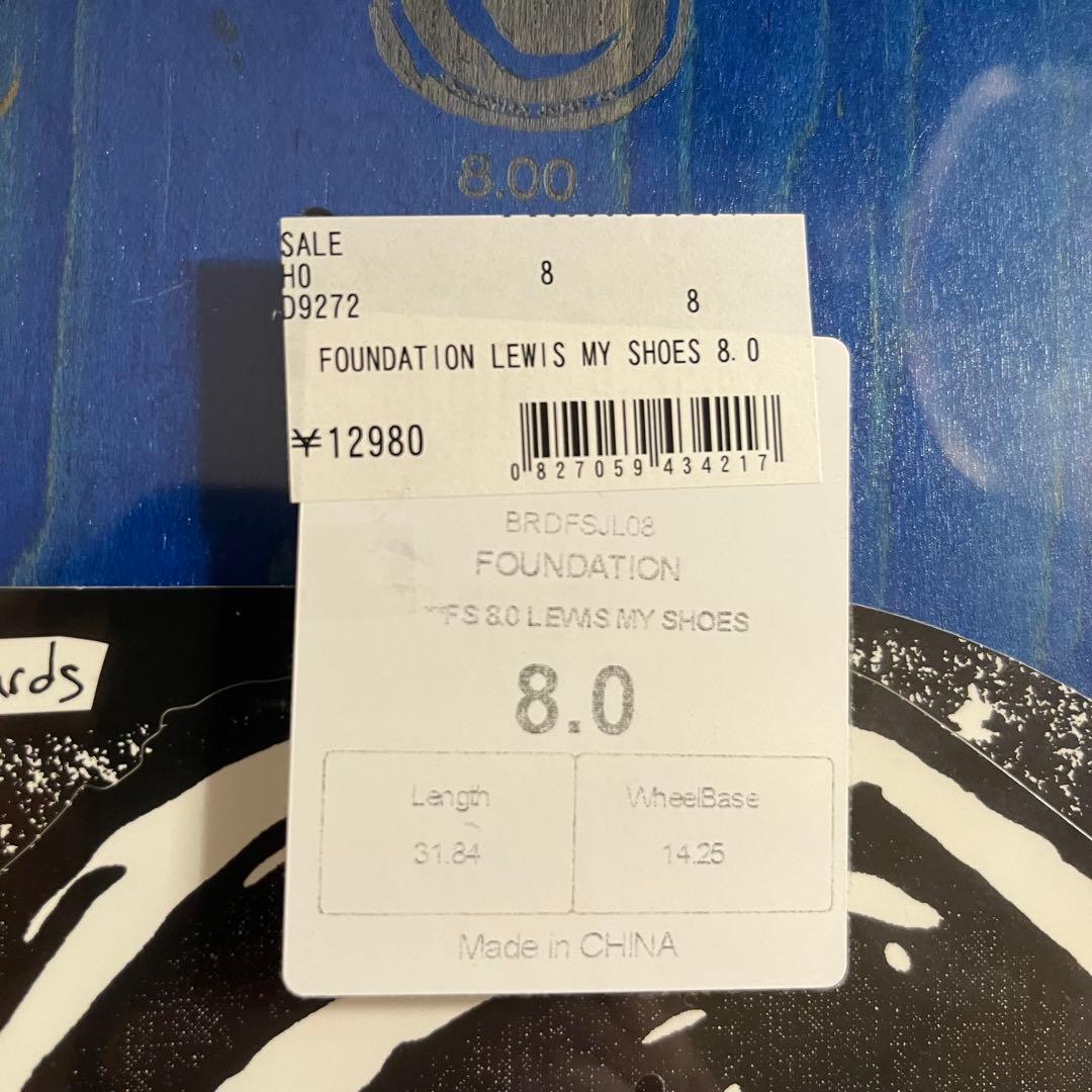 FOUNDATION スケートボード　デッキ　ファンデーション　スケボー