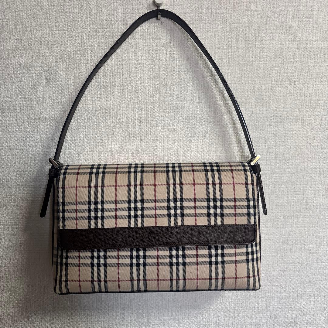 【美品】BURBERRY ハンドバッグ