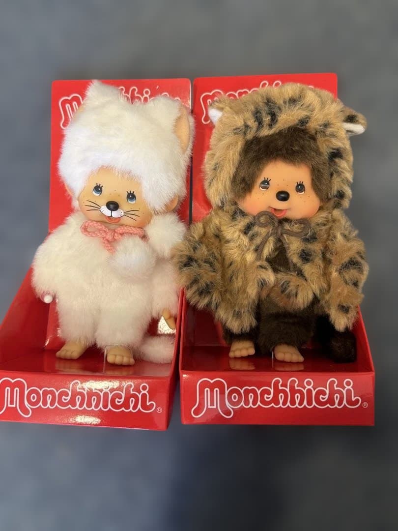 EU限定モンチッチ ぬいぐるみ2点セット