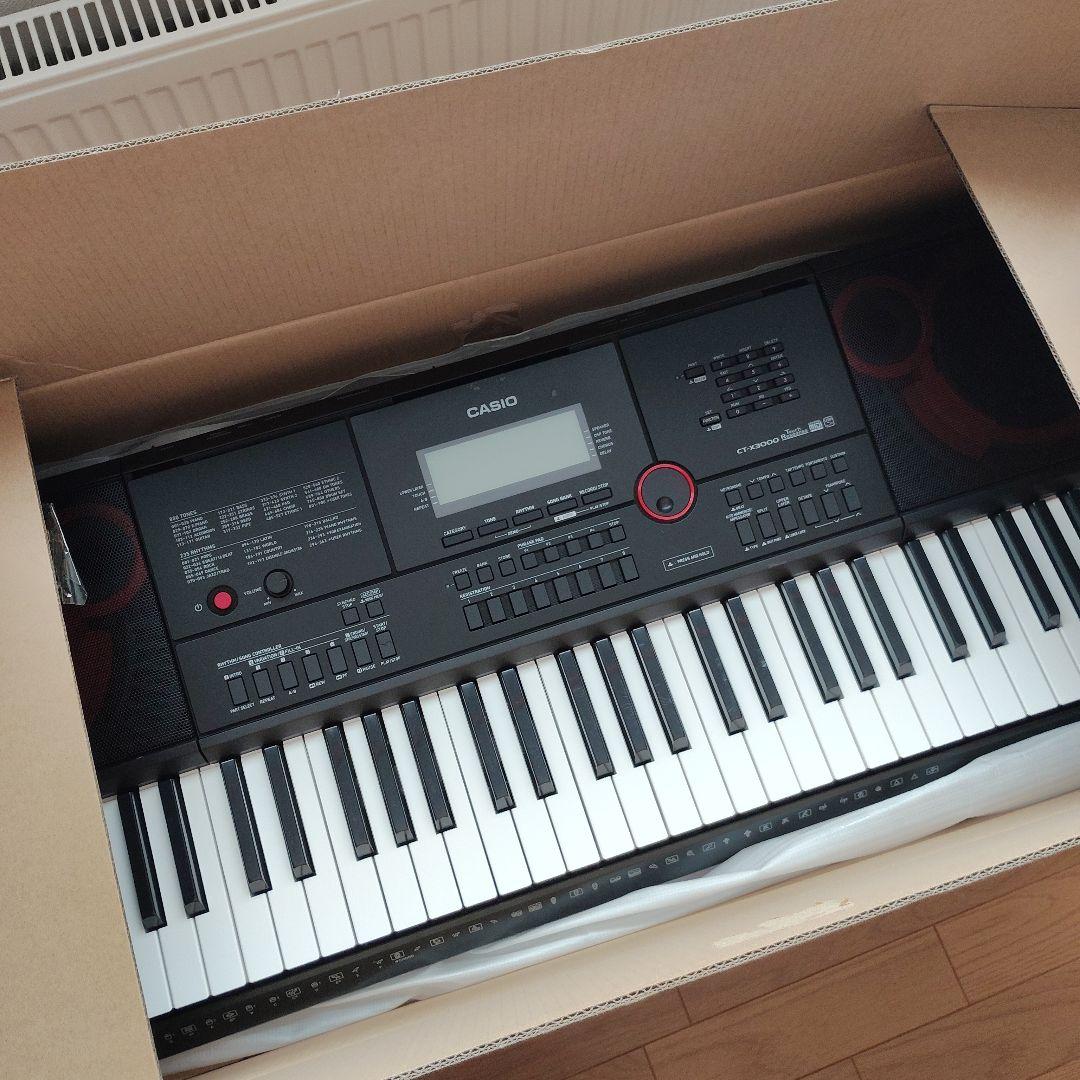 CASIO CT-X3000 61鍵盤 電子キーボード