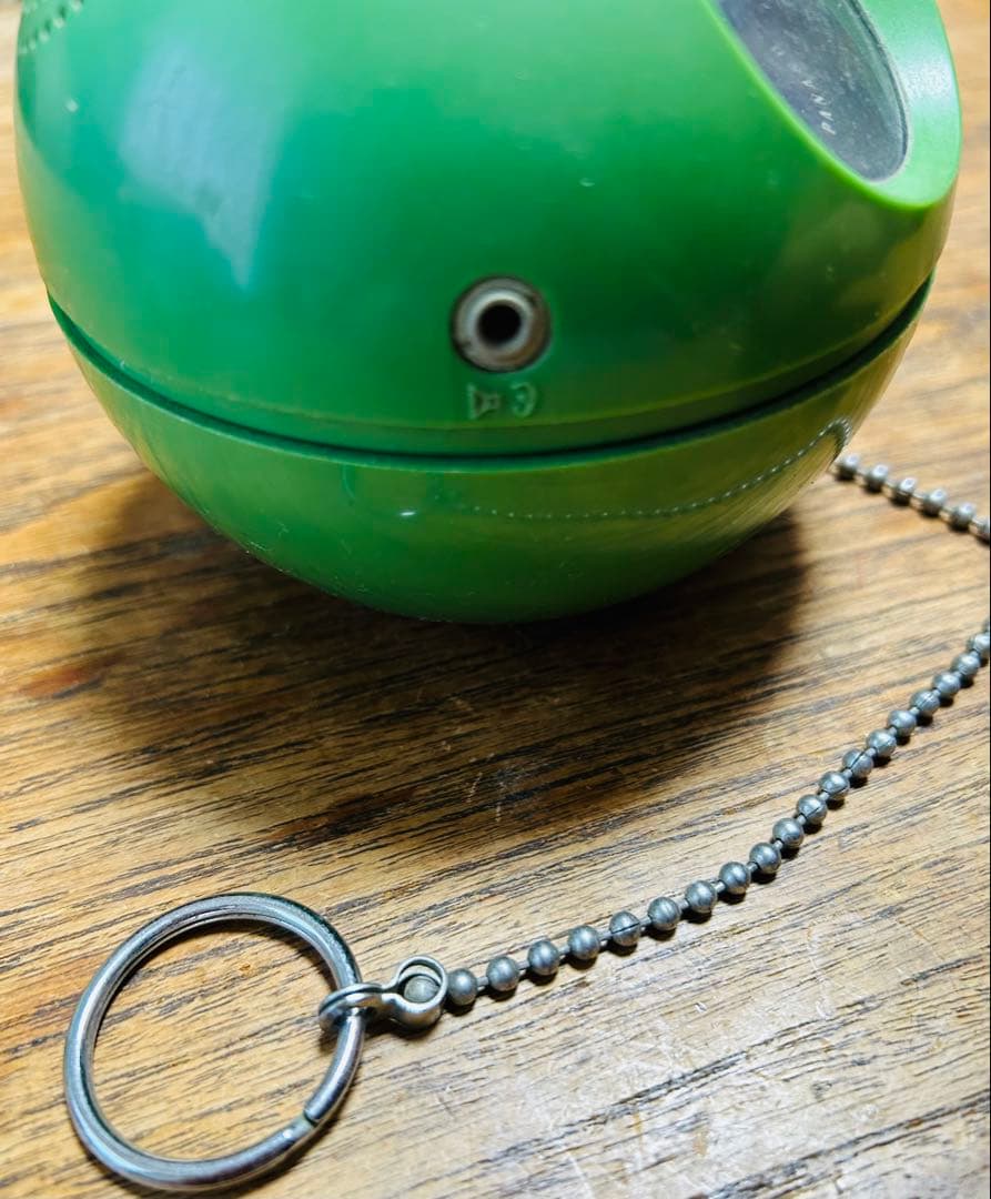 ダ*イ様 ナショナルパナソニック R-70 吊り下げ可能AMラジオ　グリーン