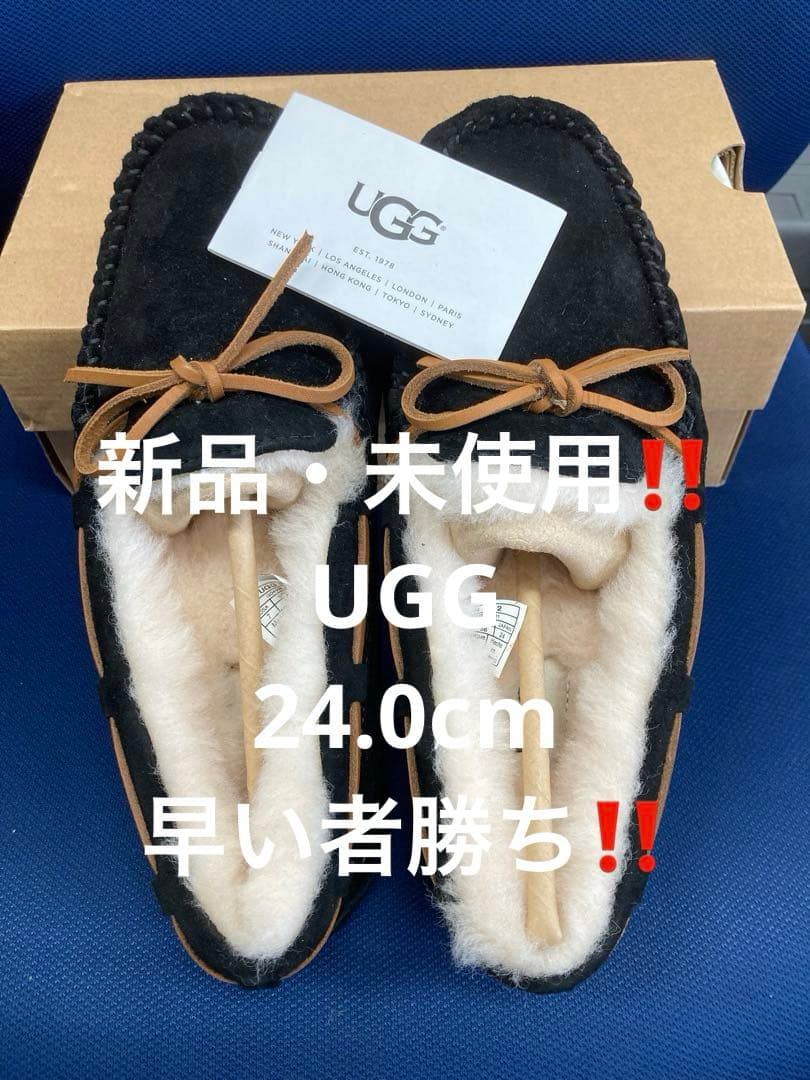 新品・未使用‼️UGG アグ ダコタ シープスキン モカシンスリッポン 5612