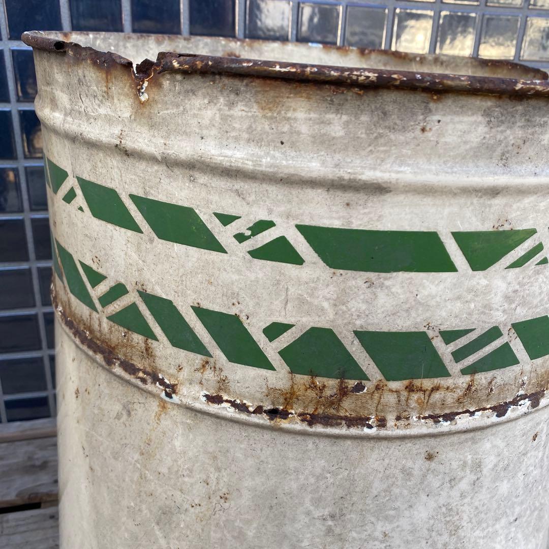 昭和レトロ マルキみそ ホーロー缶 古道具 骨董品 インテリア