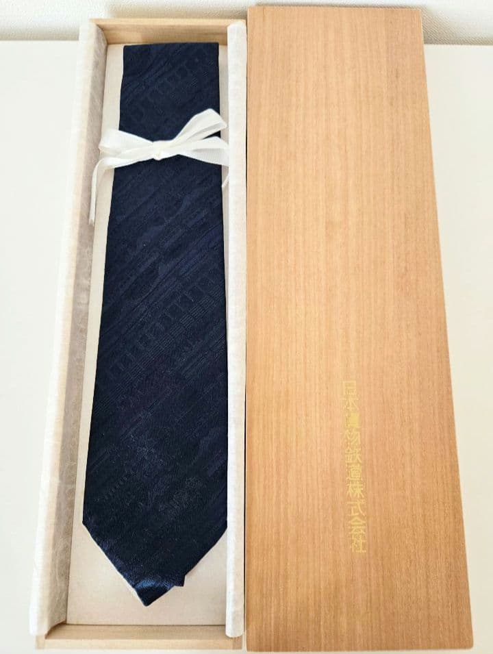 日本貨物鉄道 JR 記念ネクタイ ネイビー