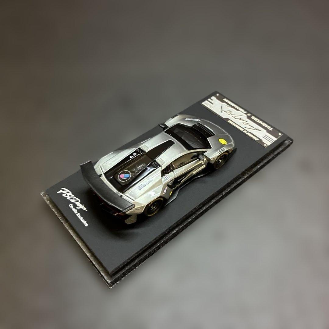 907 ※ カウンタックLPI800-4 PSCデザインコラボ 1/64ミニカー