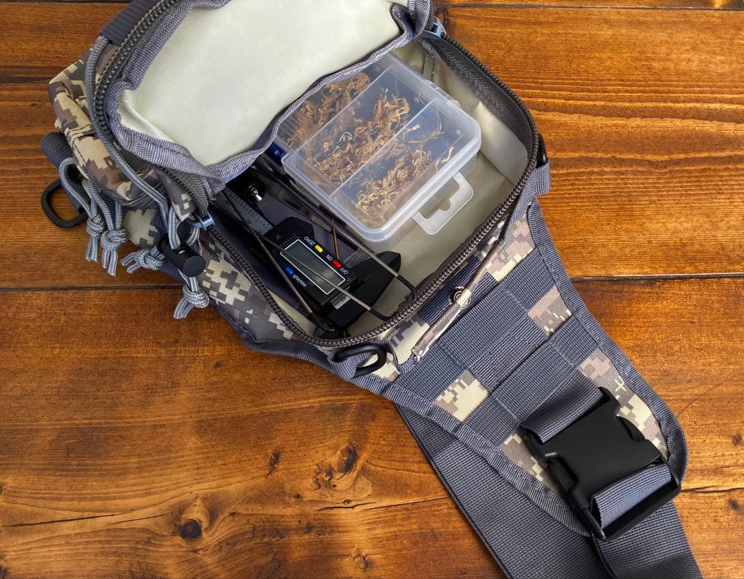 クワガタ採集セット　パープル　オリジナル掻き出し棒　デジタルノギス　採集ケース