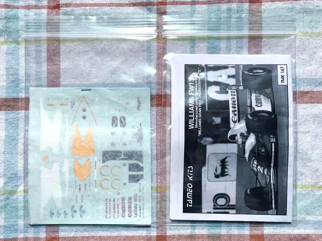 当時モノ タメオ 1/43 ウィリアムズFW15C・ルノー Tameo