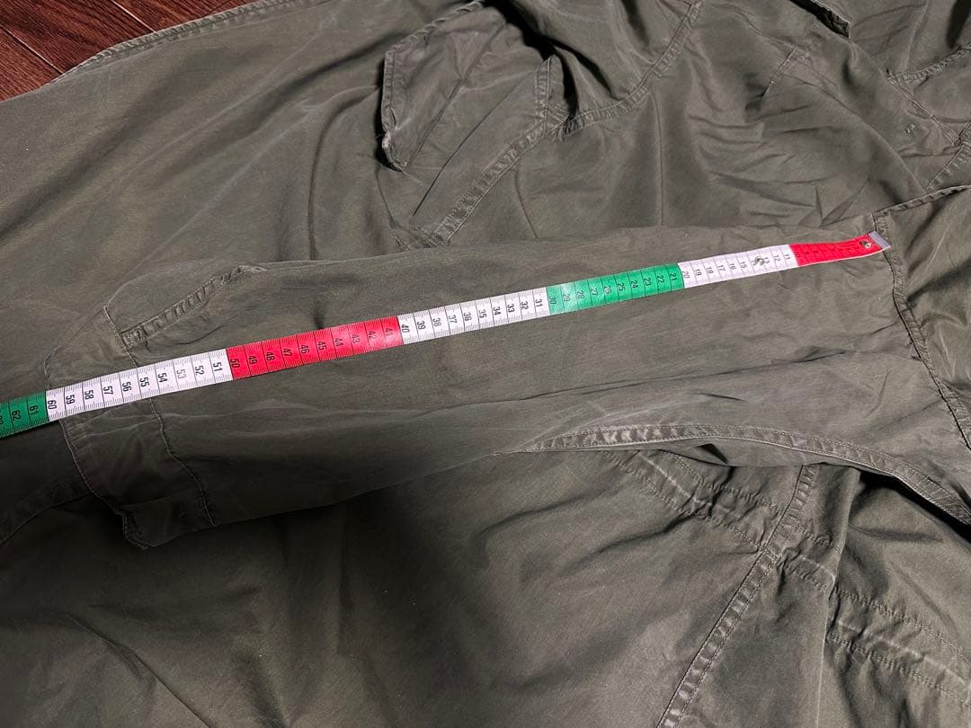 50sミリタリー　SMALLモッズコート M51 ミリタリージャケット　古着