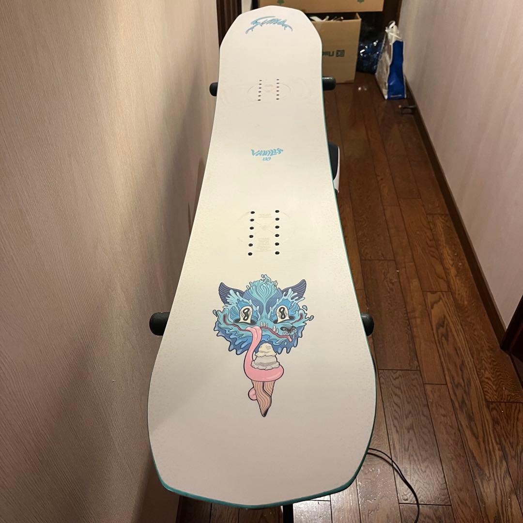 半額以下！23-24 SIMS VANILLA Camber 139cm