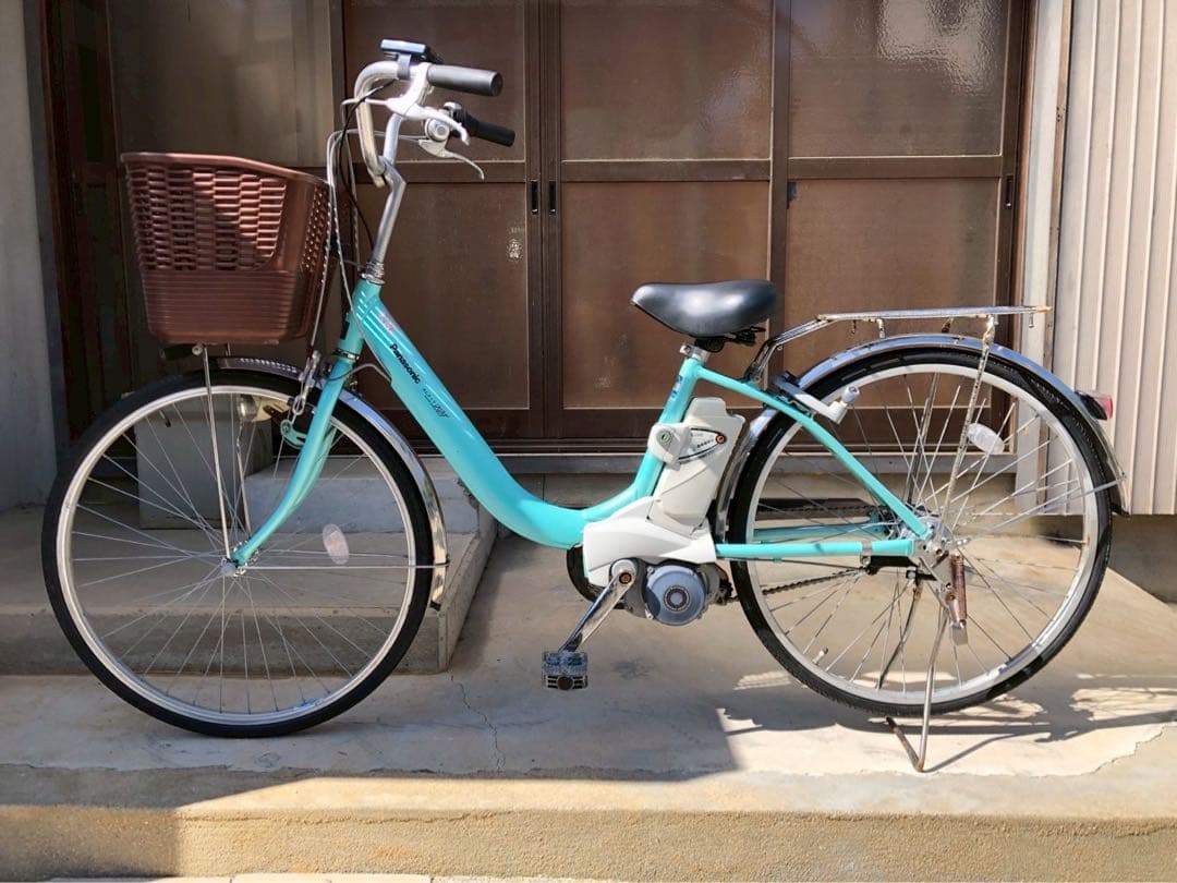 電動自転車　№6810 パナソニック　アルフィットビビ　26インチ
