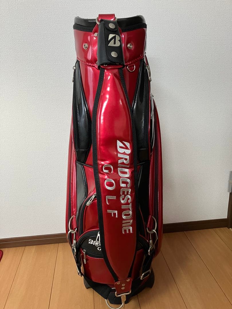 BRIDGESTONE (ブリヂストン )ゴルフ キャディバッグ レッド
