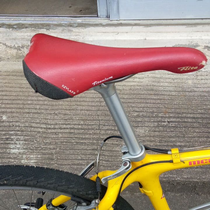 ジャイアントのカーボンフレームマウンテンバイク です。