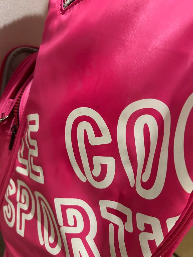 le coq sportif ゴルフバッグ ピンク