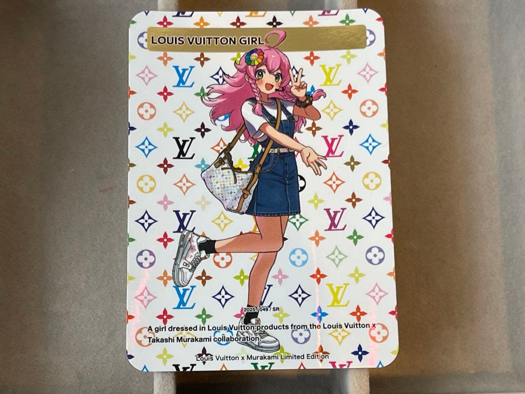Louis Vuitton 村上隆 トレーディングカード 非売品 ノベルティ