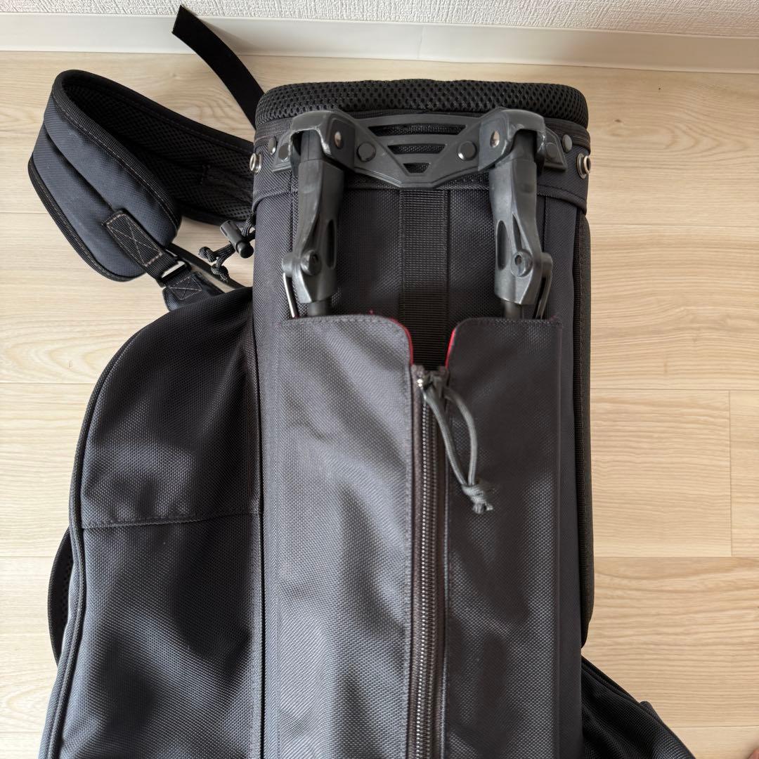 限定コラボ　JAL オリジナル　ブリーフィング　キャディバッグ　黒 濃紺