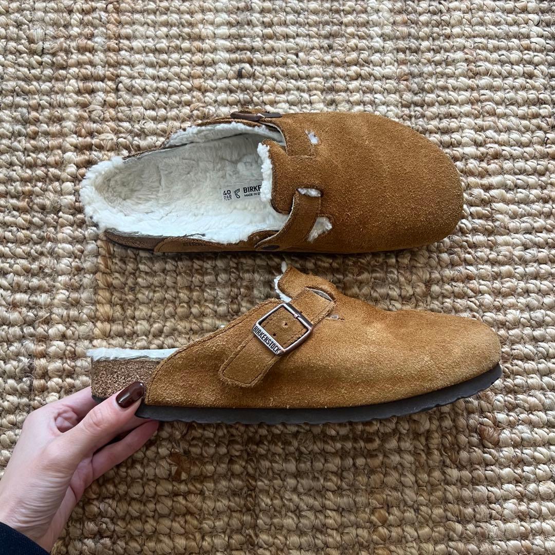 【美品】BIRKEN STOCK ビルケンシュトック ボストン　シアリング　40